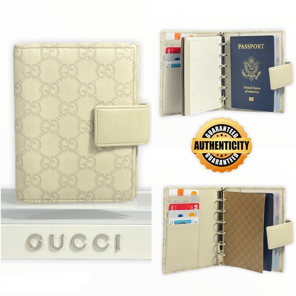 Gucci Handbags - 🎉HP🎉 AUTHENTIC GUCCI GG Agenda Passport Holder